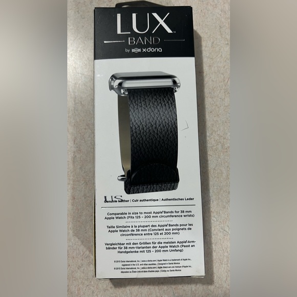 LUX | Compatible with 38 mm Apple Watch | Real Leather - Picture 4 of 4